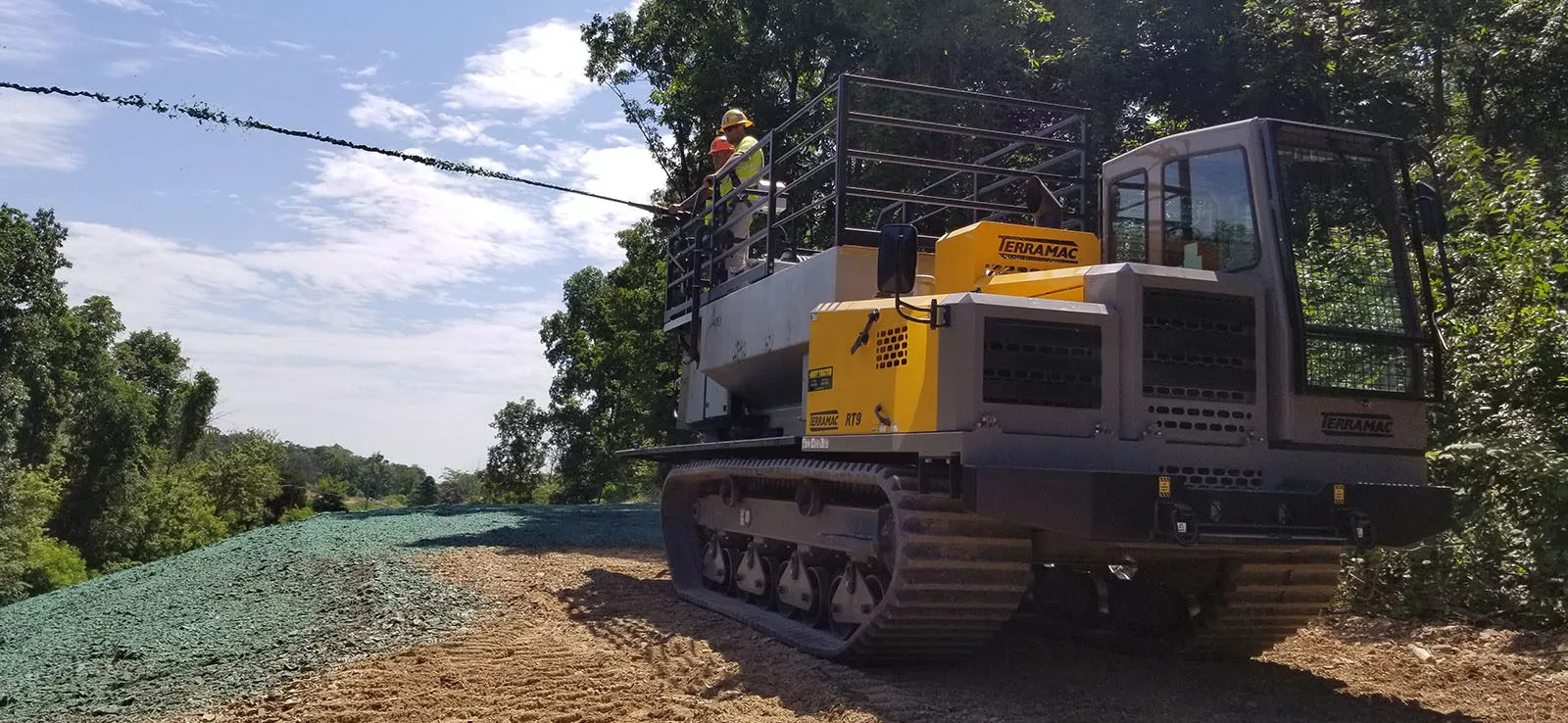 Conquer the biggest jobs with Terramac Track Loaders